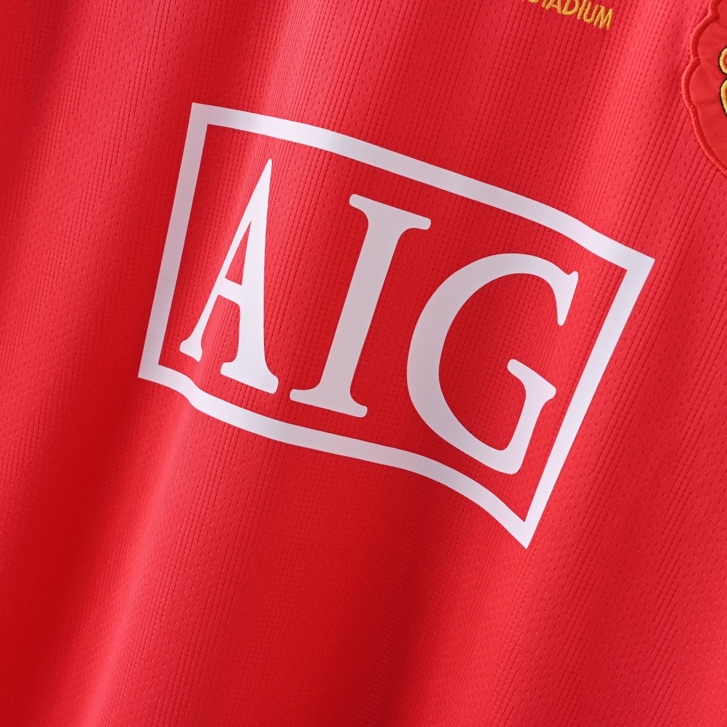 Manchester United 07/08 home jersey