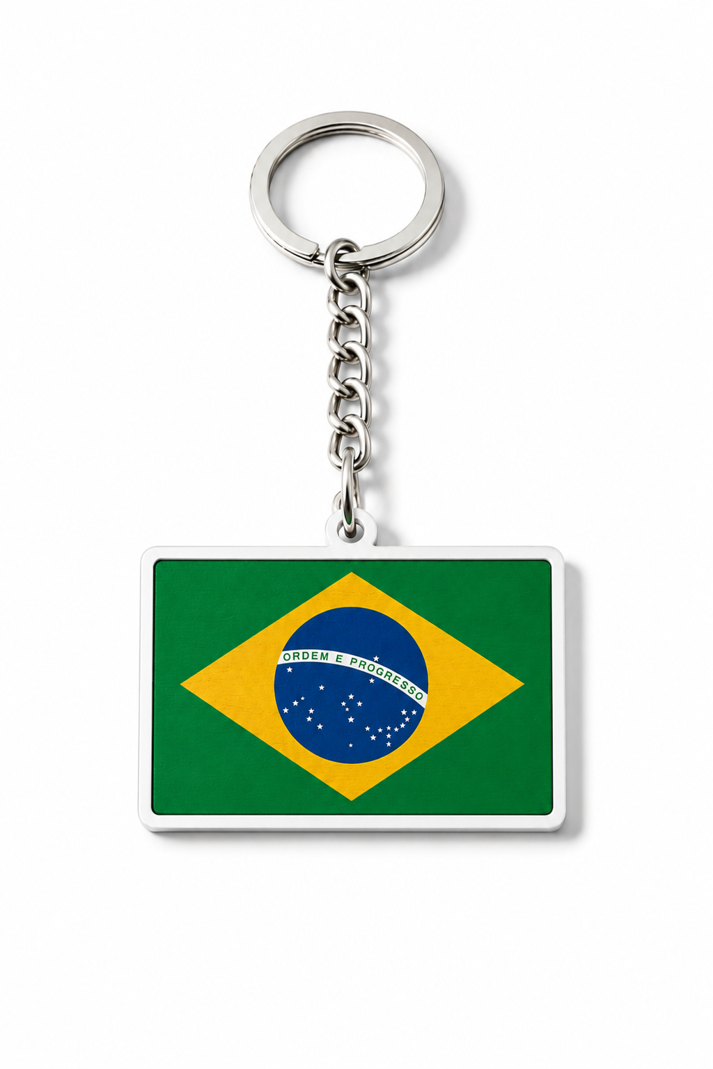 Brazil flag Keychain