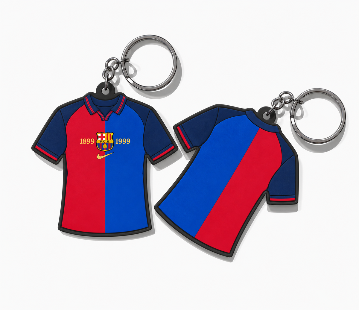 Barcelona 99/00 100th Anniversary home jersey Keychain