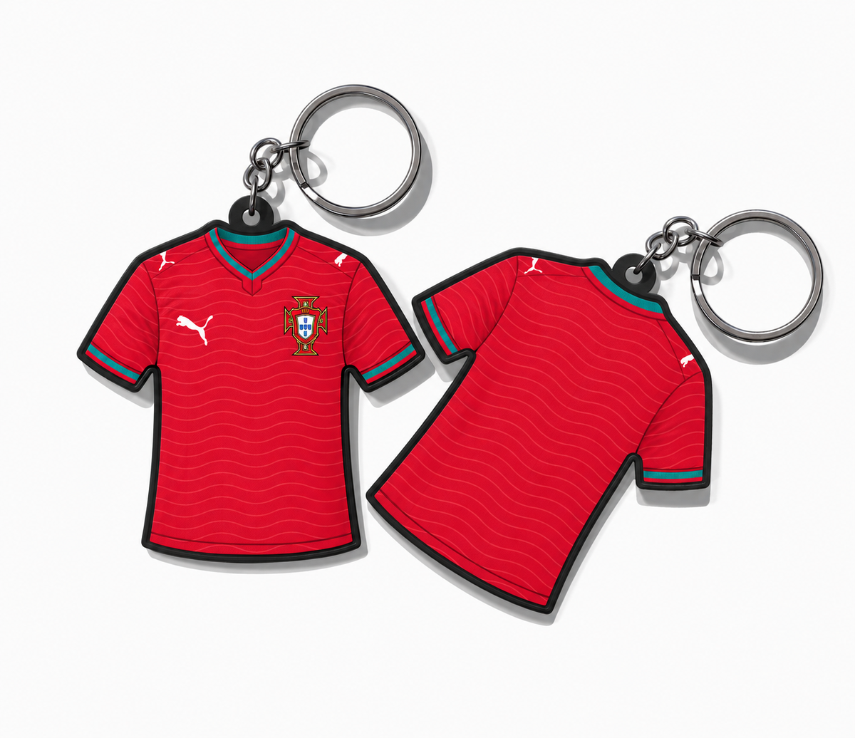 Portugal 2026 home Jersey Keychain