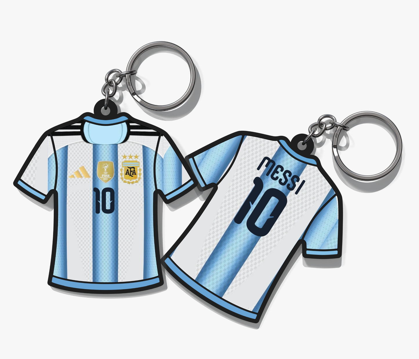 Argentina #10 Messi Jersey Keychain