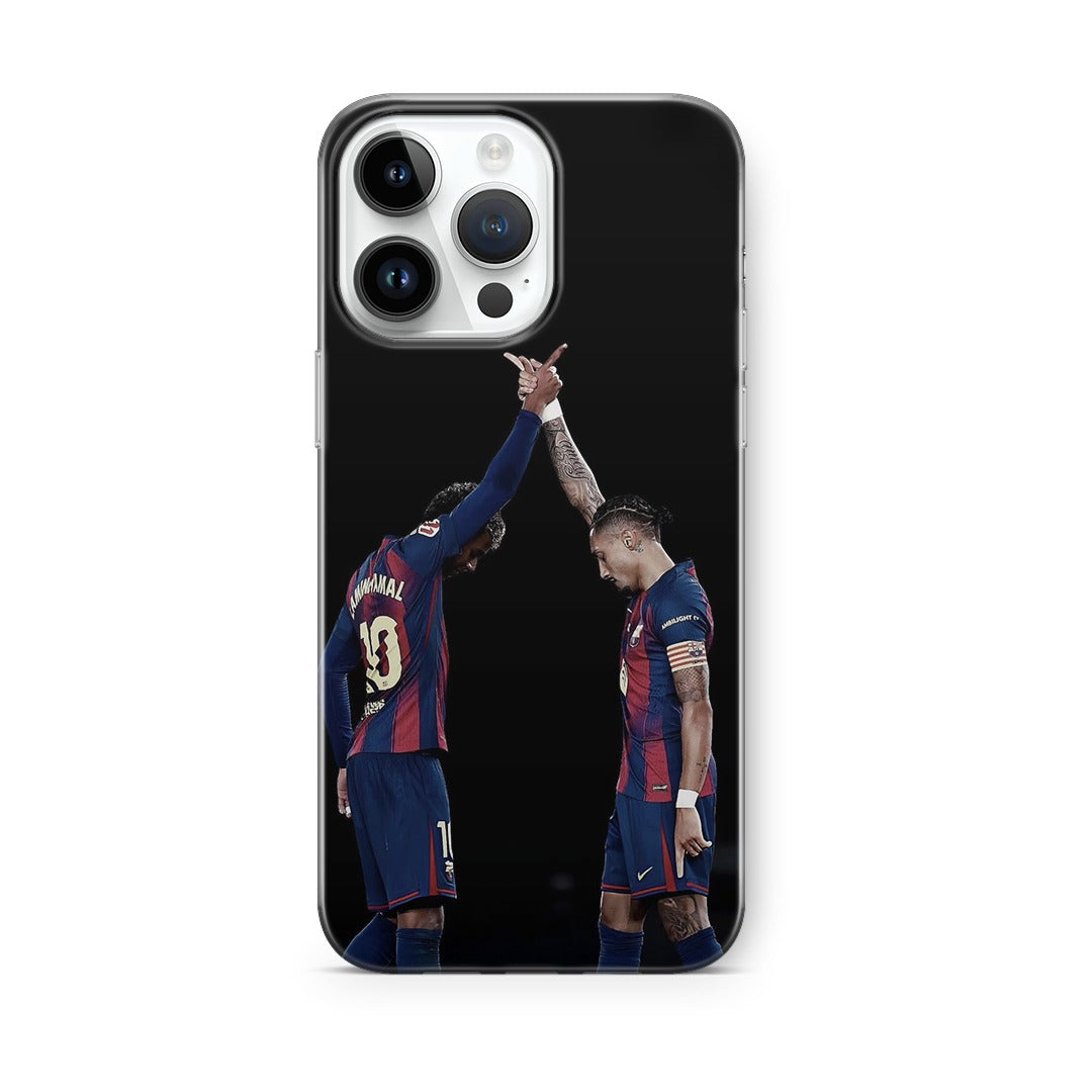 Lamine Yamal X Raphinha iPhone Case