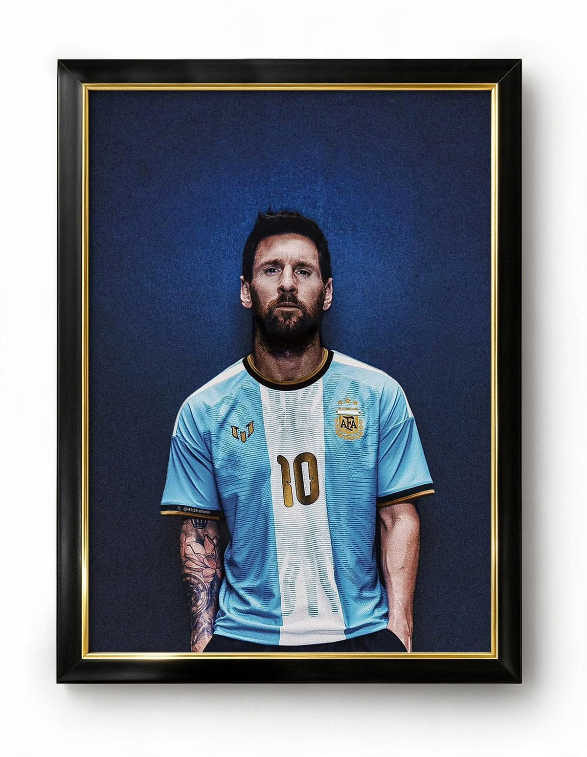 Messi farewell Frame
