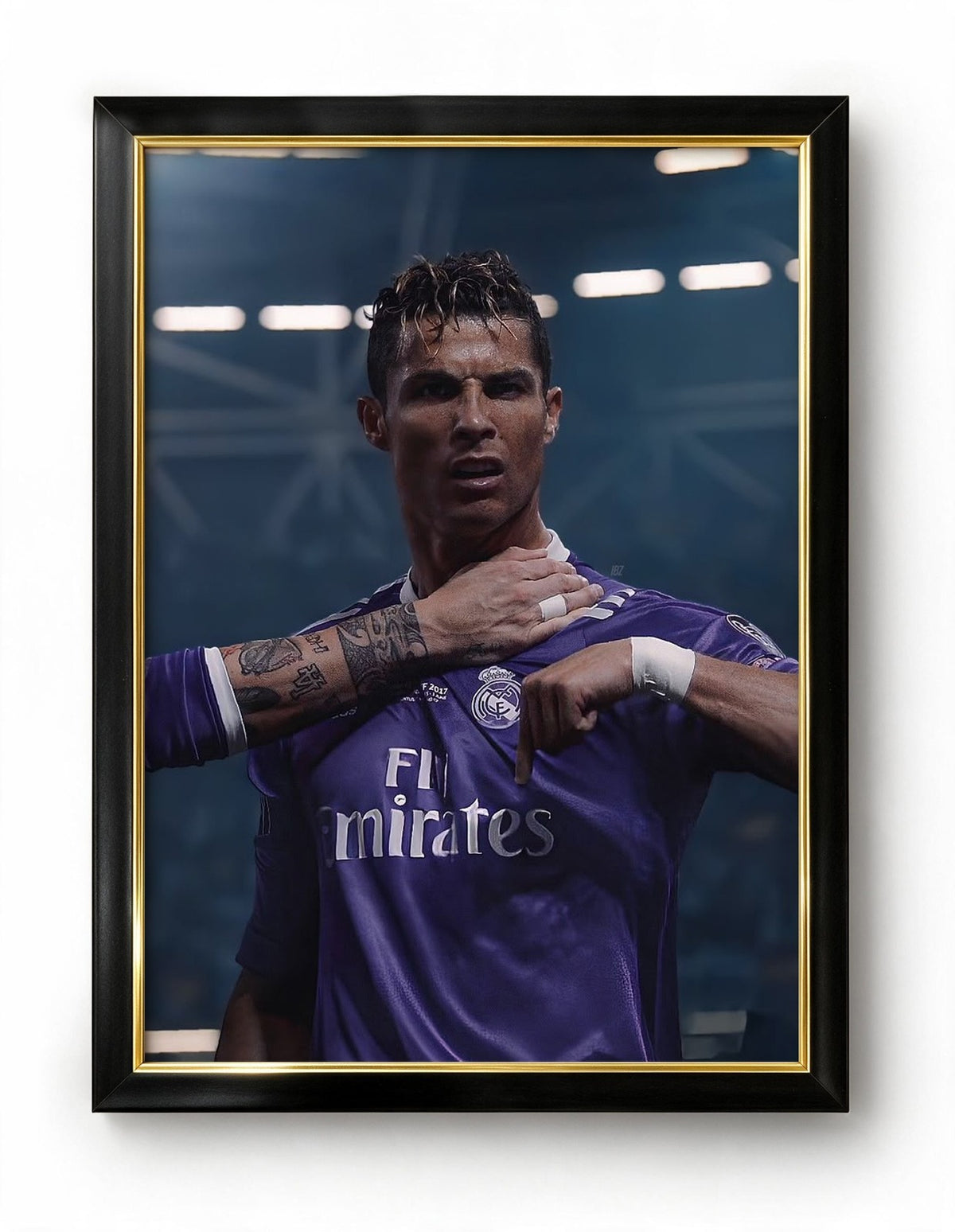 Ronaldo celebrating Frame
