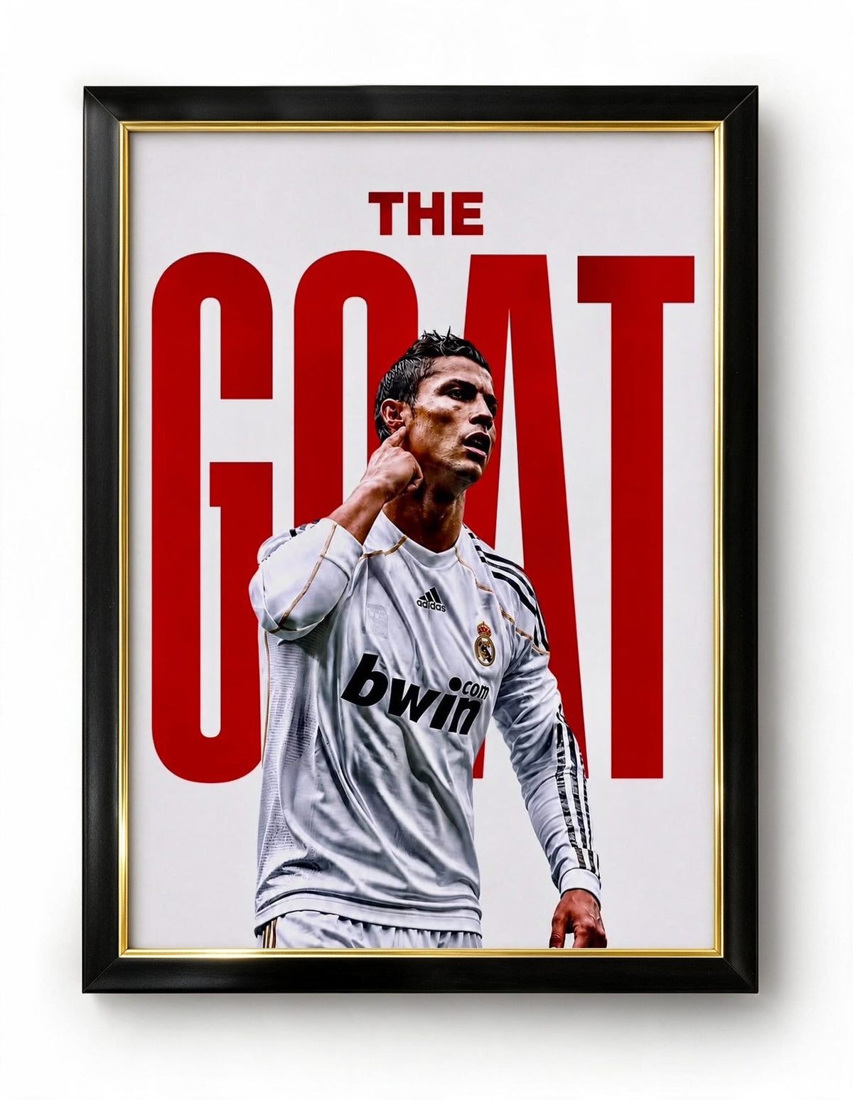 Ronaldo The Goat Frame