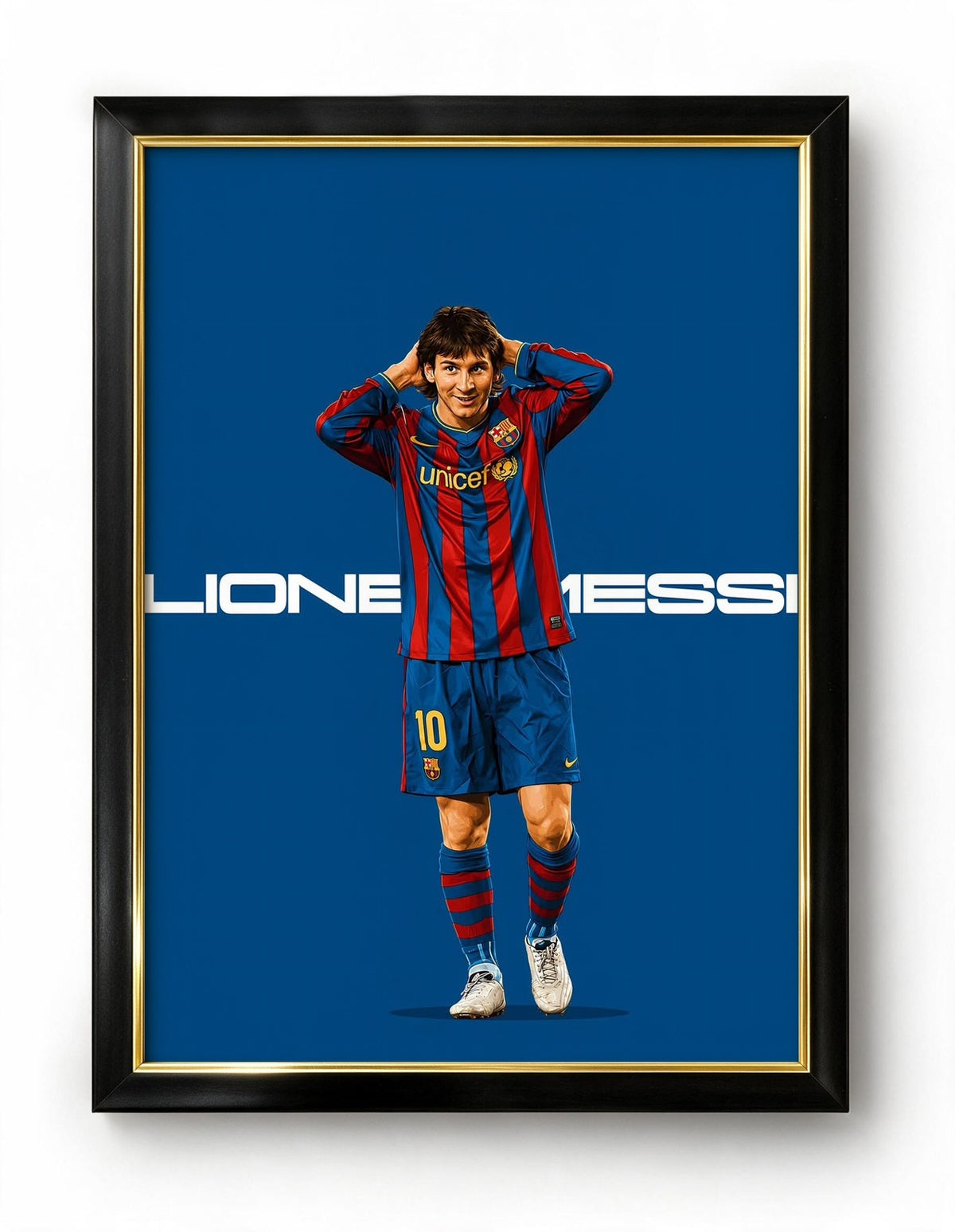 young Messi Frame