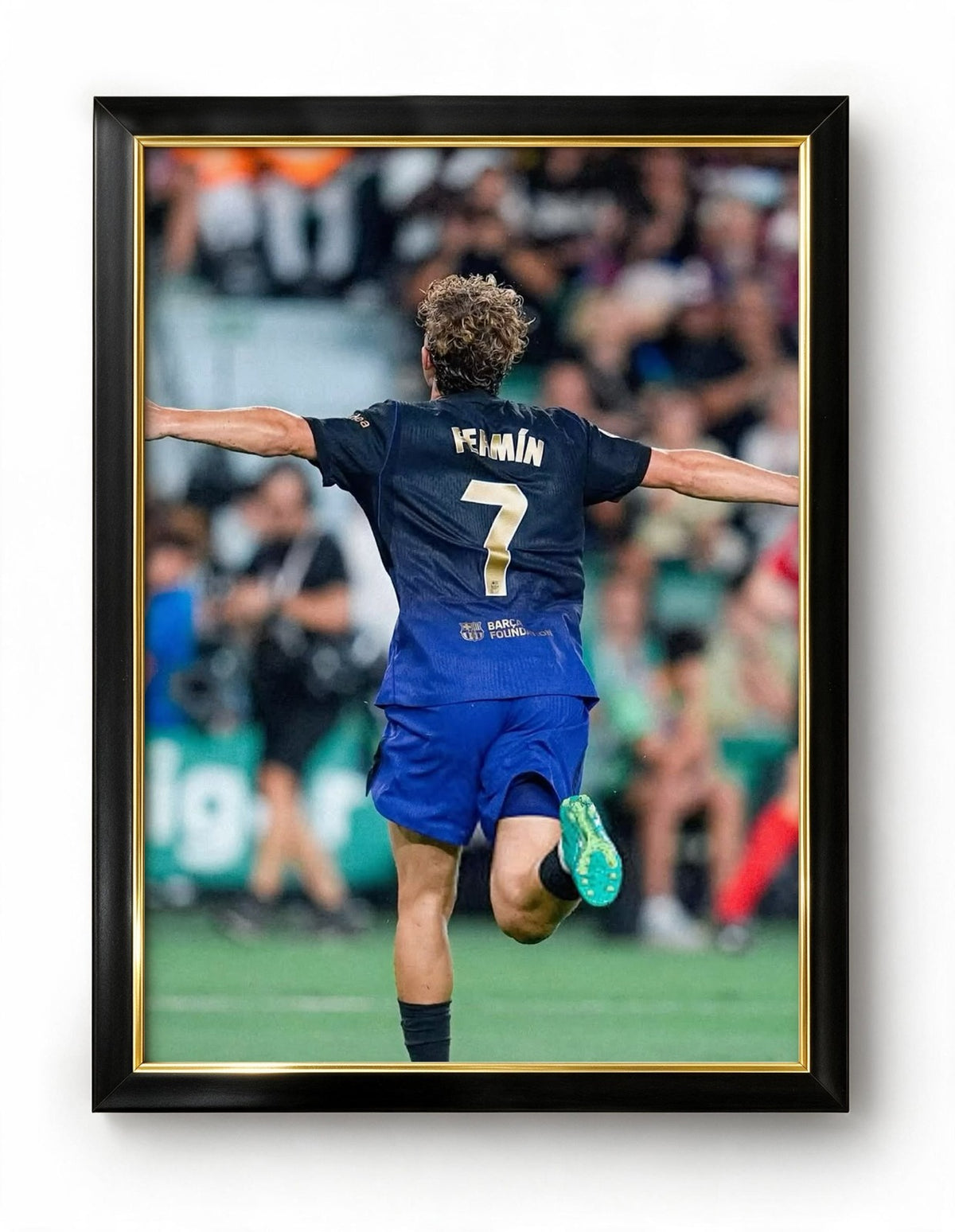 Fermin celebrating Frame