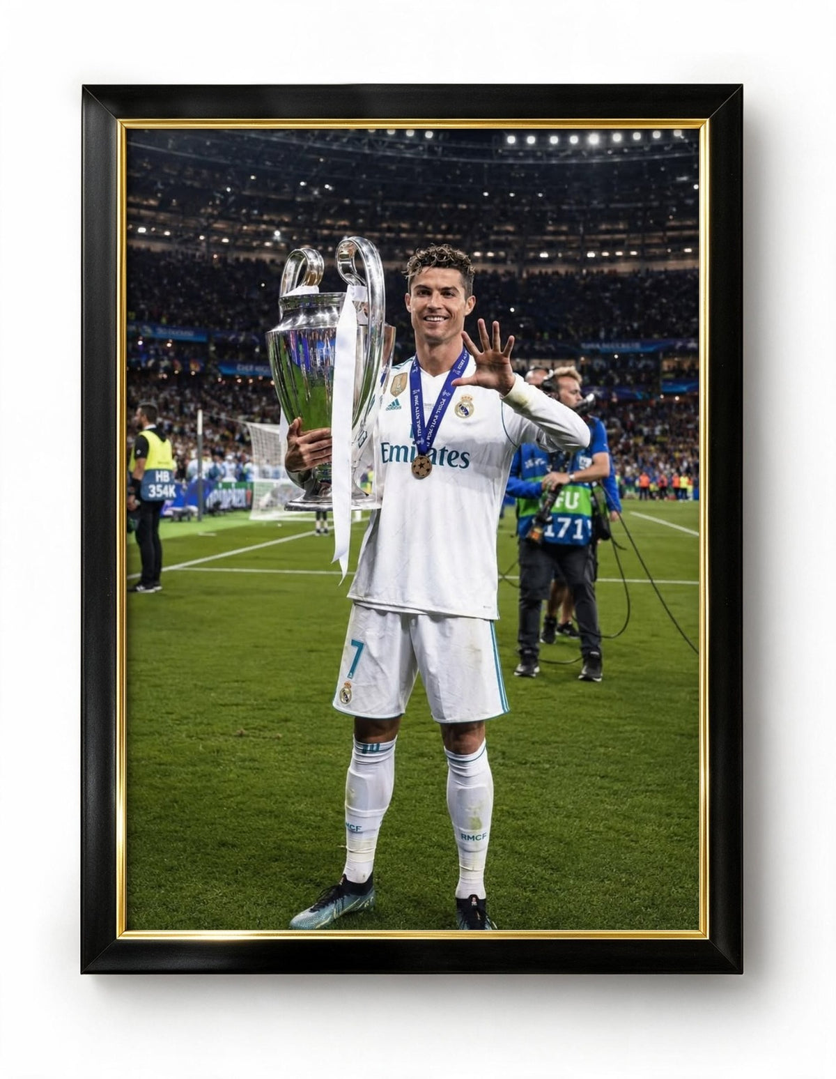 Ronaldo champions league Frame