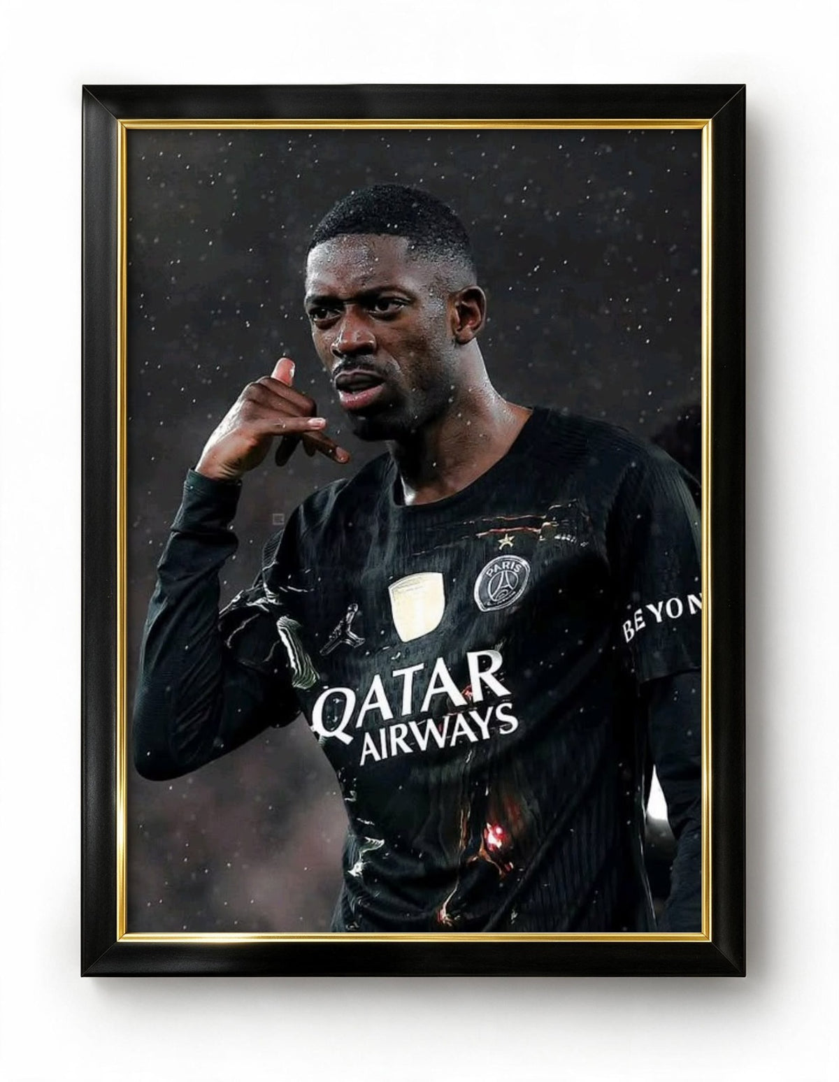 Dembele celebration Frame