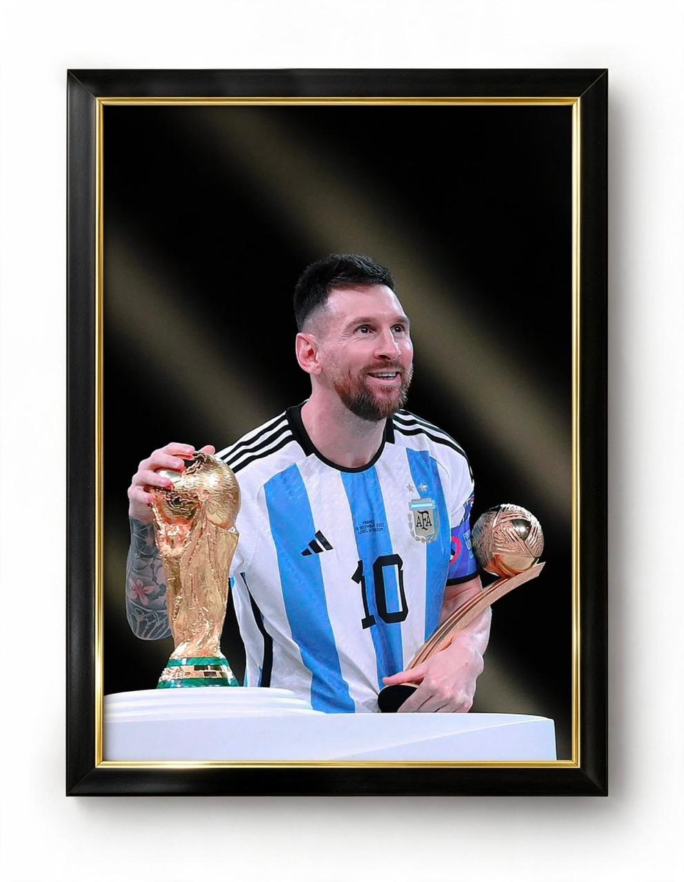 Messi world cup Frame