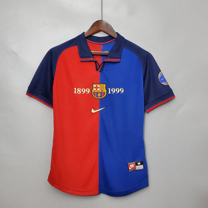 Barcelona 99/00 100th Anniversary home jersey