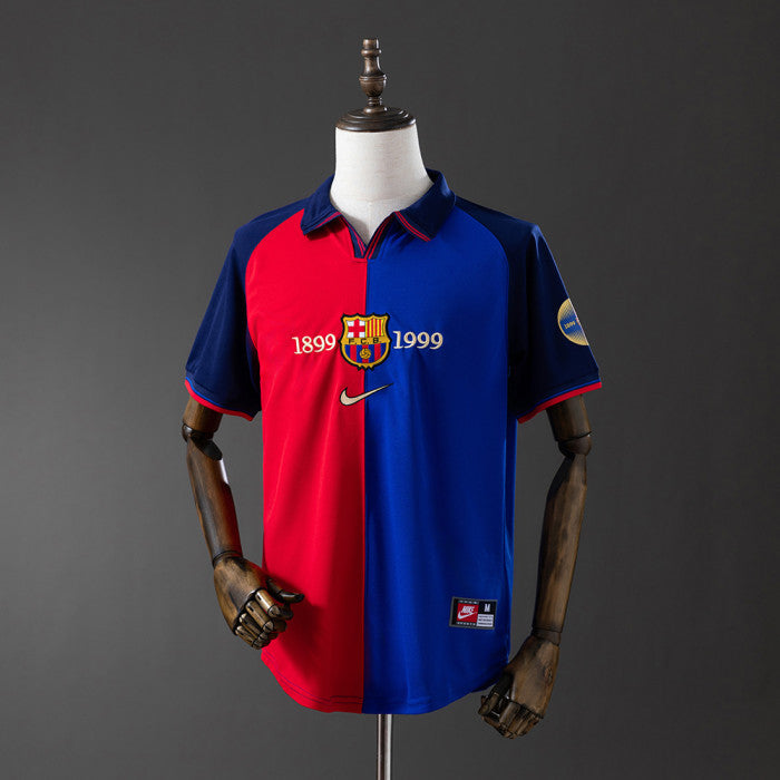 Barcelona 99/00 100th Anniversary home jersey