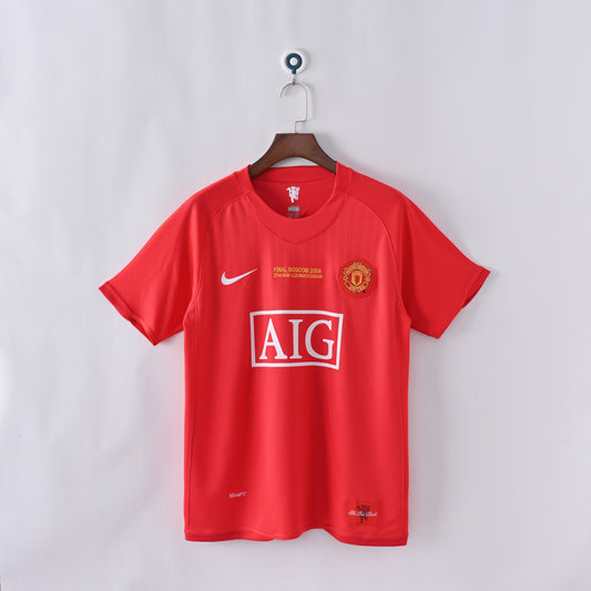 Manchester United 07/08 home jersey