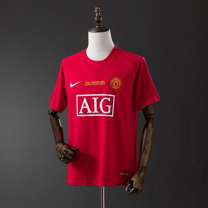 Manchester United 07/08 home jersey