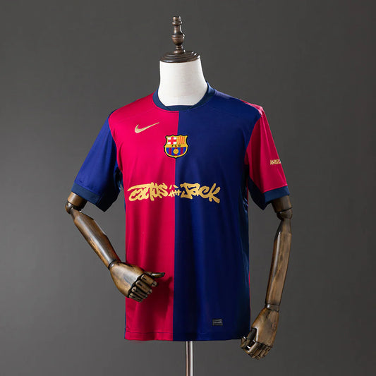 Barcelona X Travis Scott home jersey