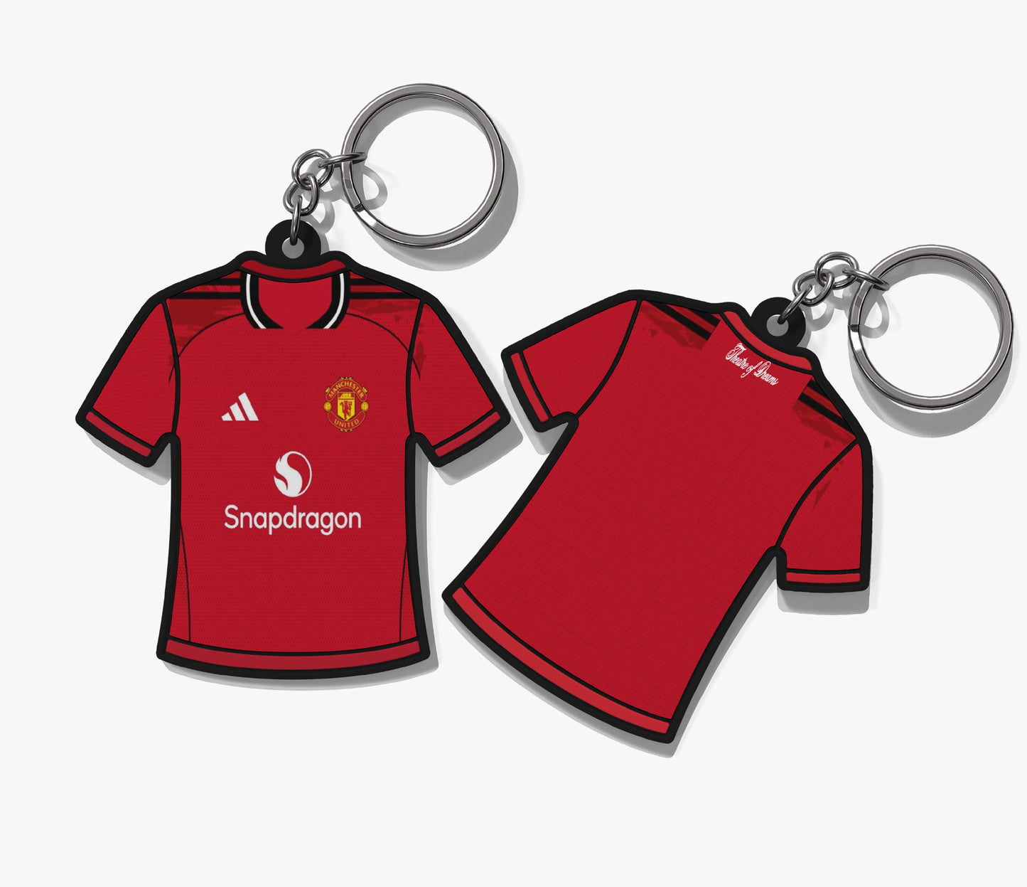 Manchester United Jersey Keychain