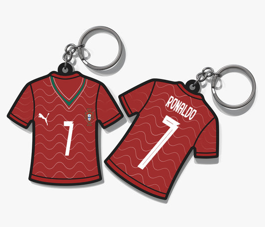 Portugal #7 Ronaldo Jersey Keychain