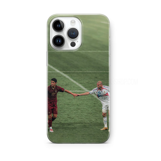 Ronaldo X Zidane iPhone Case