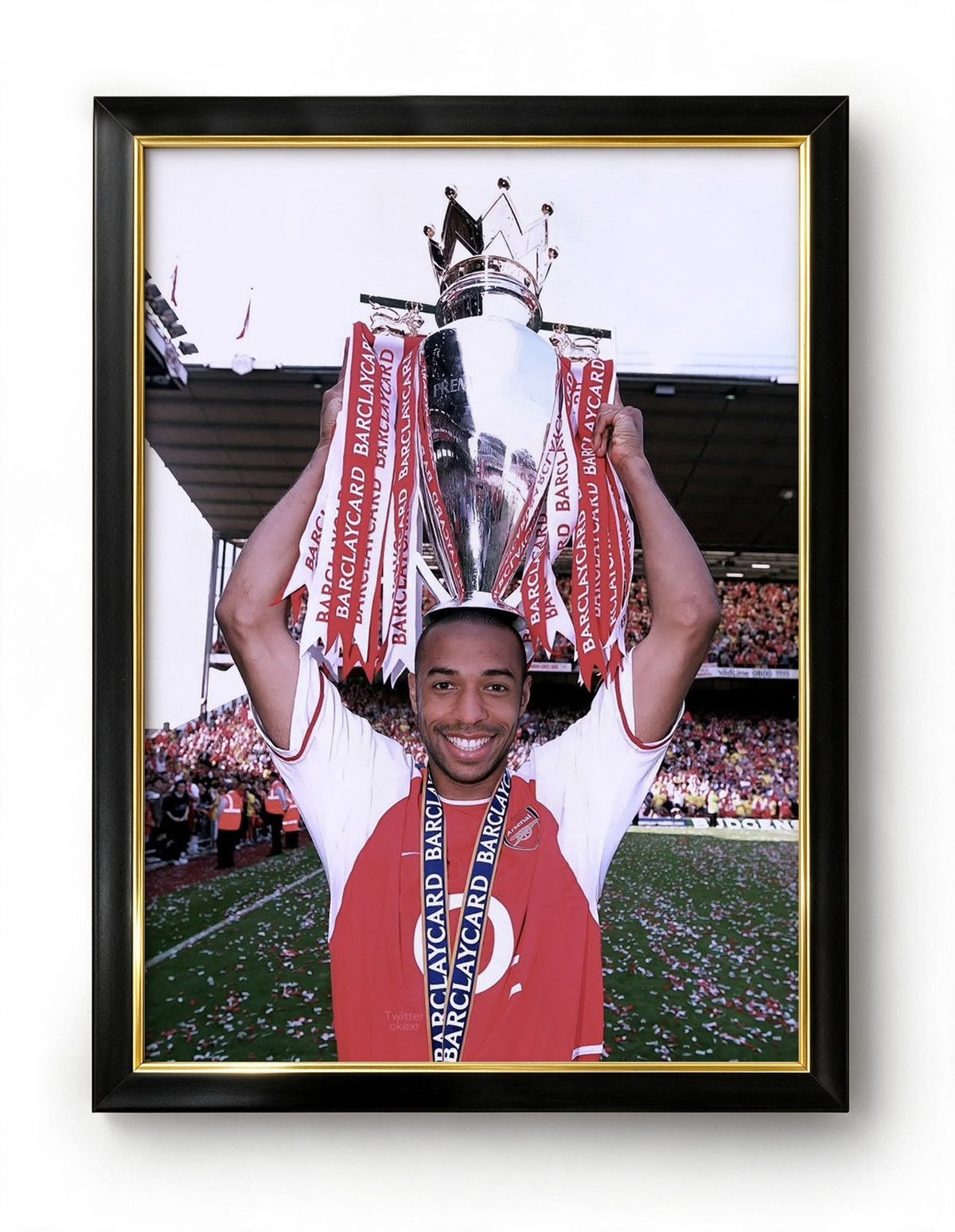 Henry Premier League celebration Frame