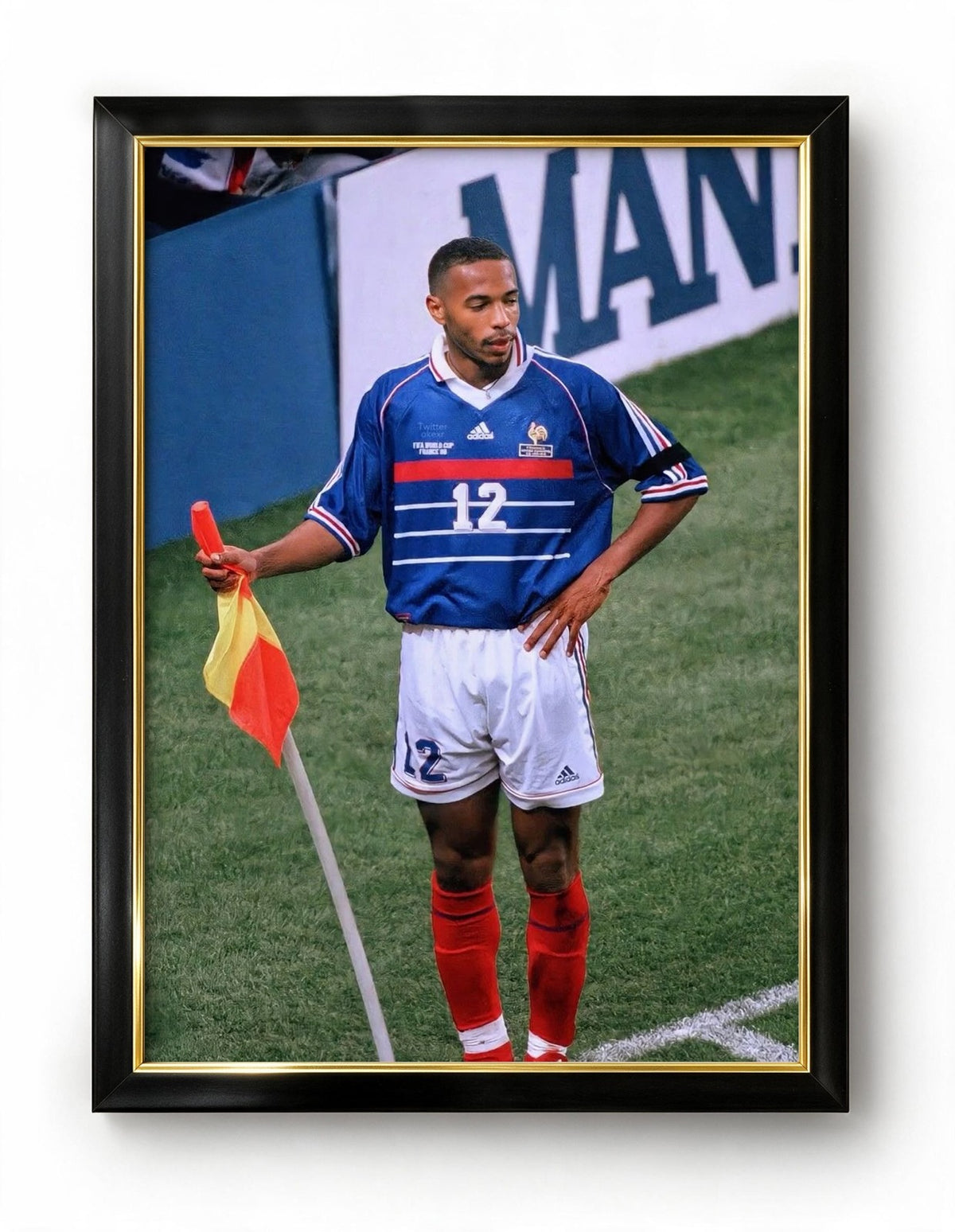 Henry celebrating Frame