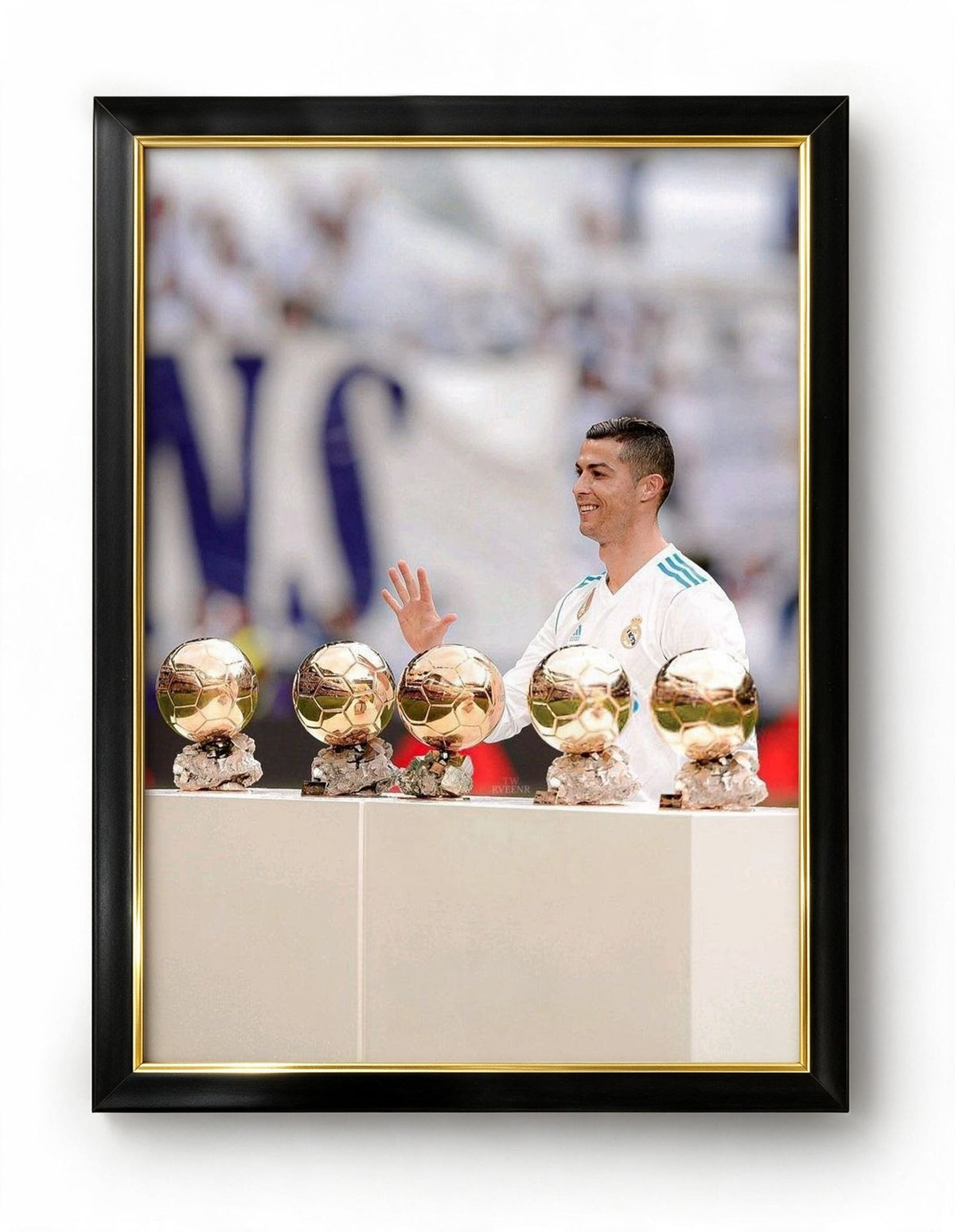 Ronaldo 5 ballon d'or Frame