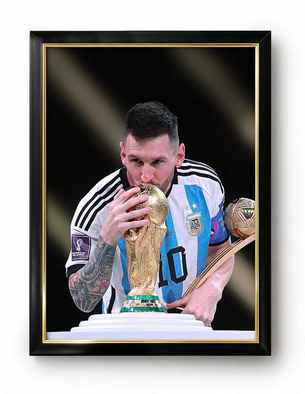Messi world cup Frame